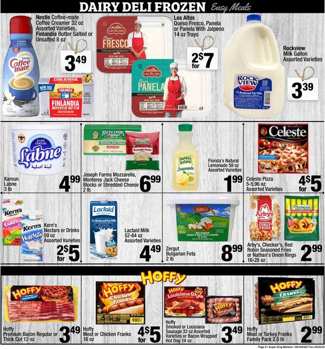 Super King Market Ad from 02/16/2022