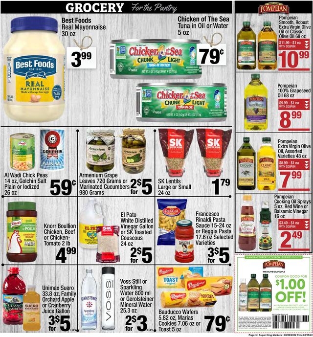 Super King Market Ad from 03/09/2022