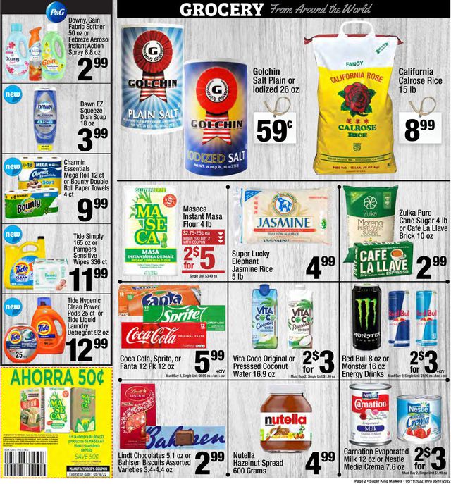 Super King Market Ad from 05/11/2022