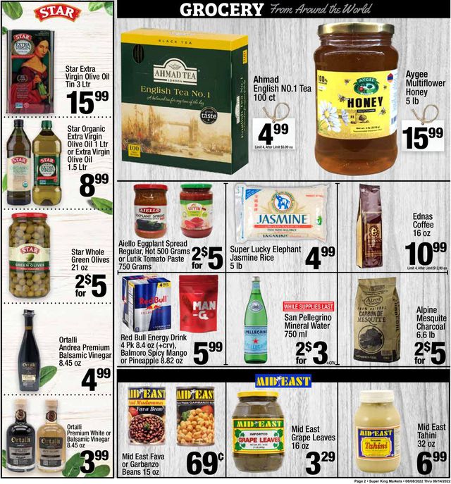 Super King Market Ad from 06/08/2022