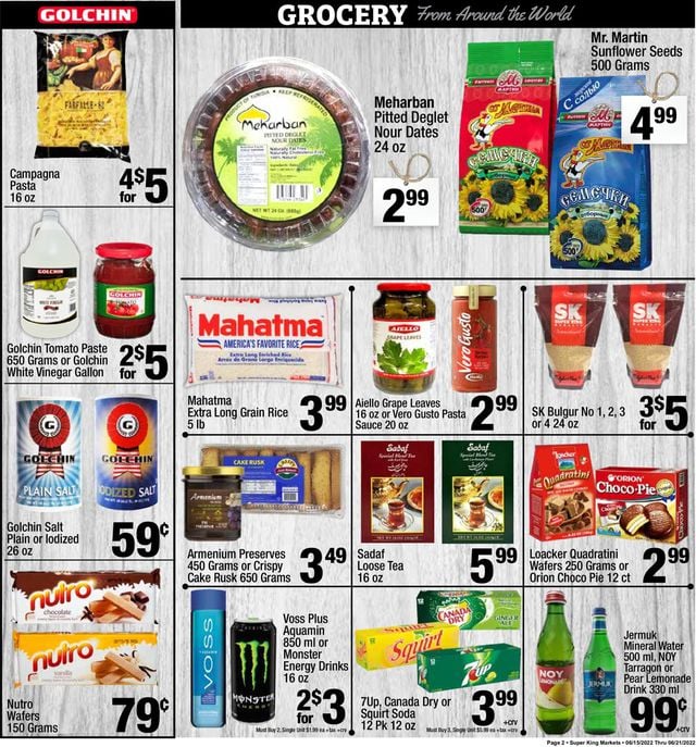 Super King Market Ad from 06/15/2022