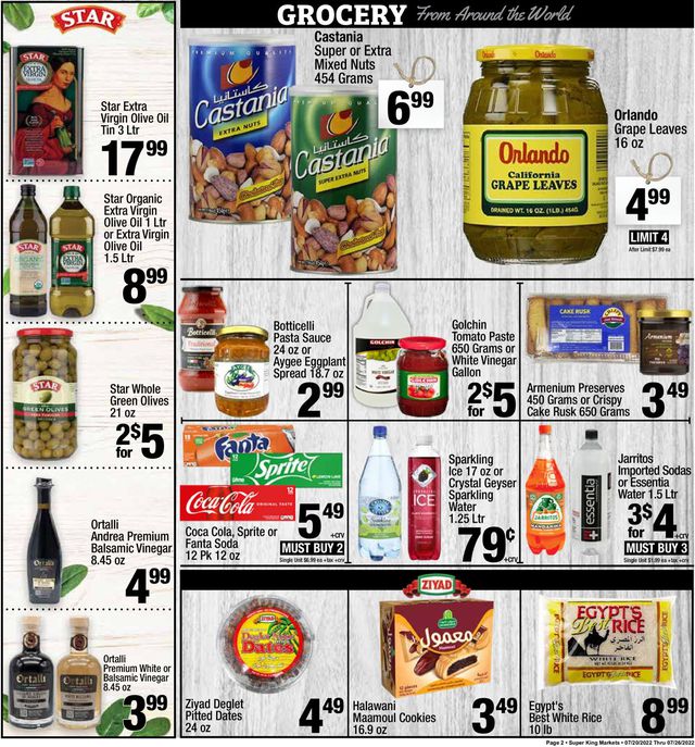 Super King Market Ad from 07/20/2022