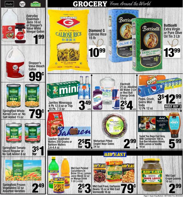 Super King Market Ad from 08/17/2022