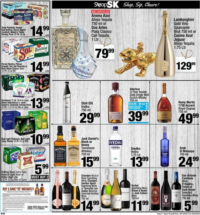 Super King Market Ad from 09/14/2022
