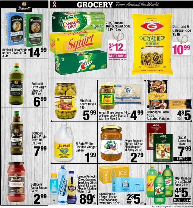 Super King Market Ad from 10/12/2022