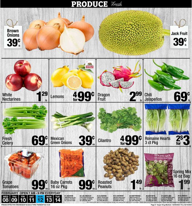 Super King Market Ad from 02/08/2023