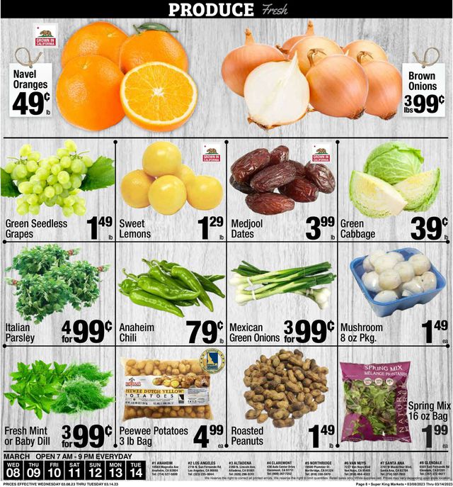 Super King Market Ad from 03/08/2023