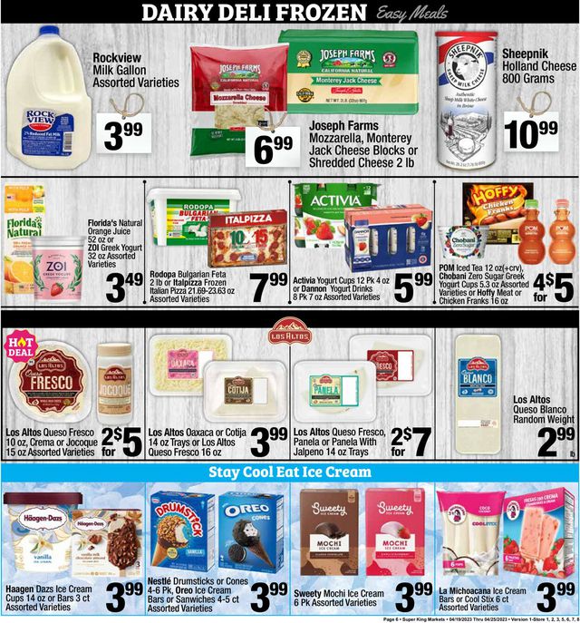 Super King Market Ad from 04/19/2023