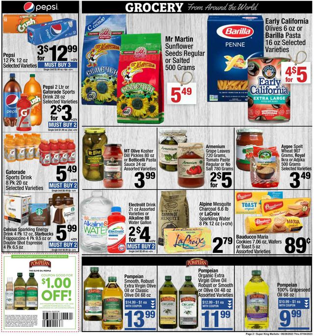 Super King Market Ad from 06/28/2023