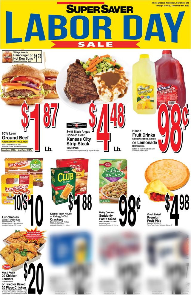 Super Saver Ad from 09/02/2020