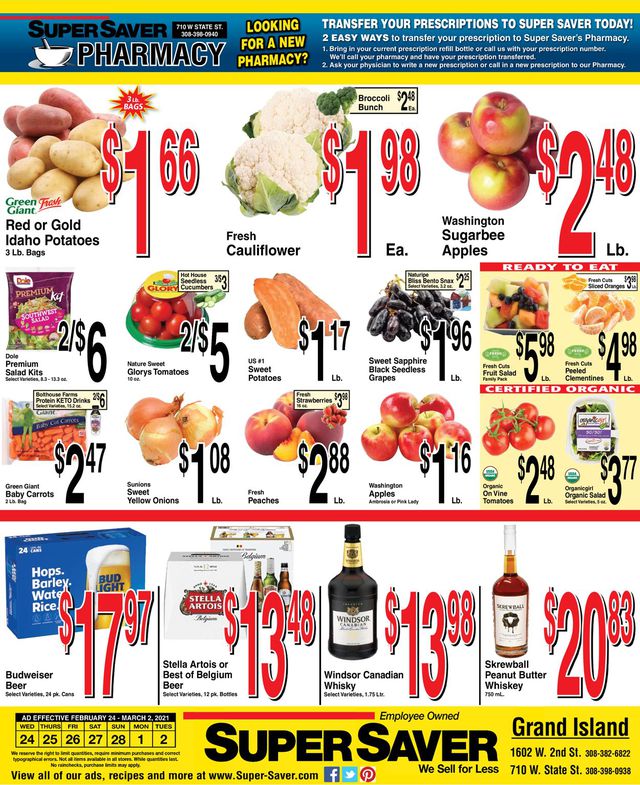 Super Saver Ad from 02/24/2021