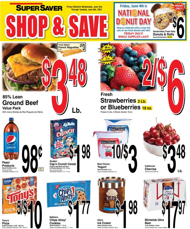 Super Saver Ad from 06/02/2021