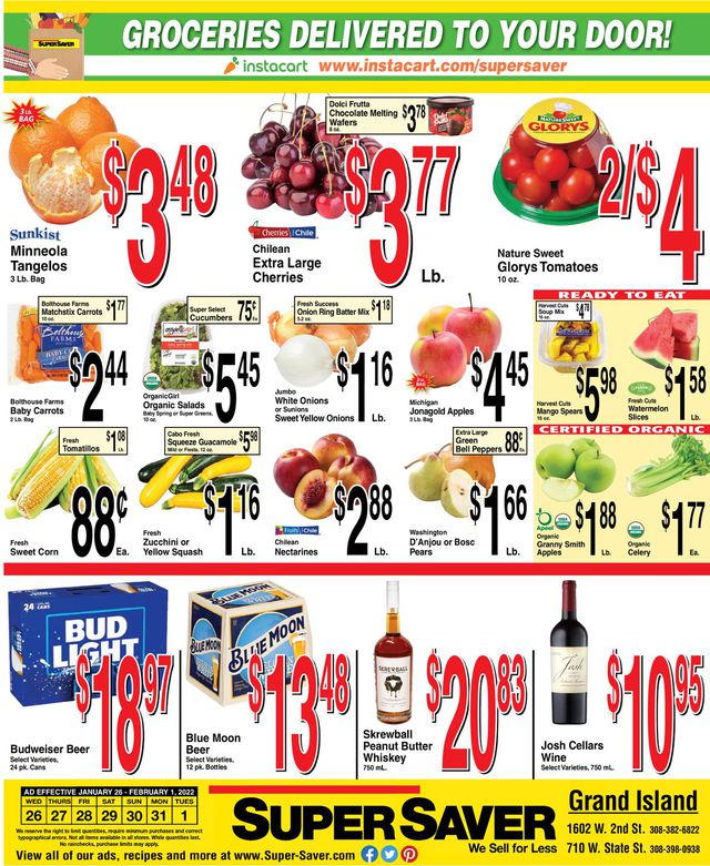 Super Saver Ad from 01/26/2022