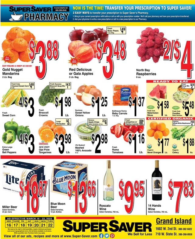 Super Saver Ad from 03/16/2022