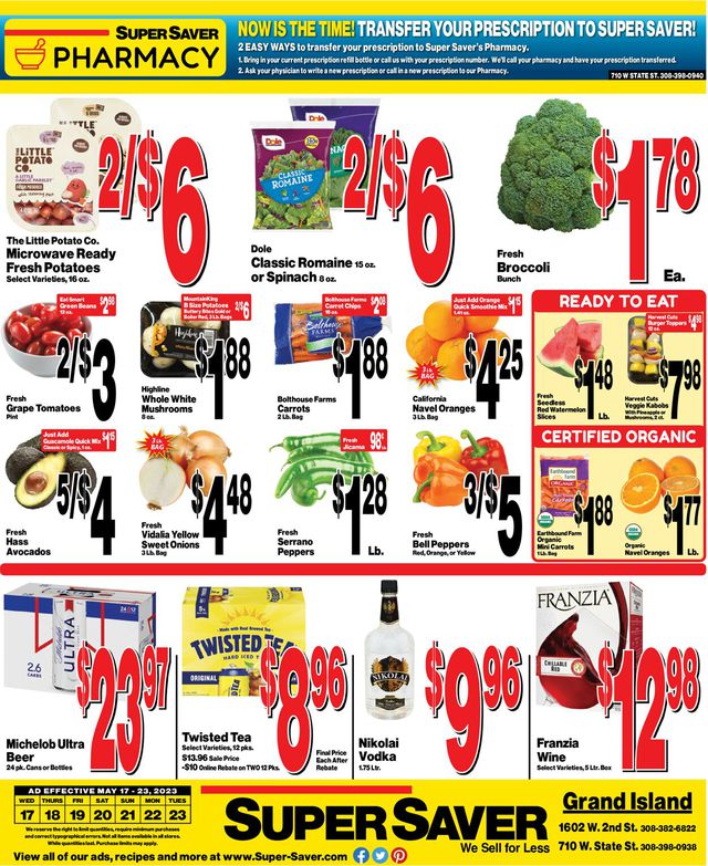 Super Saver Ad from 05/17/2023