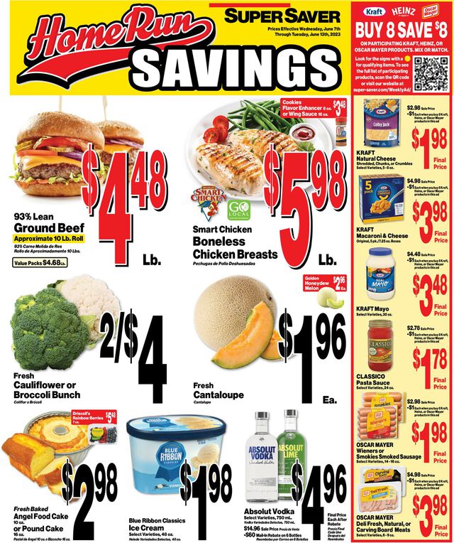 Super Saver Ad from 06/07/2023