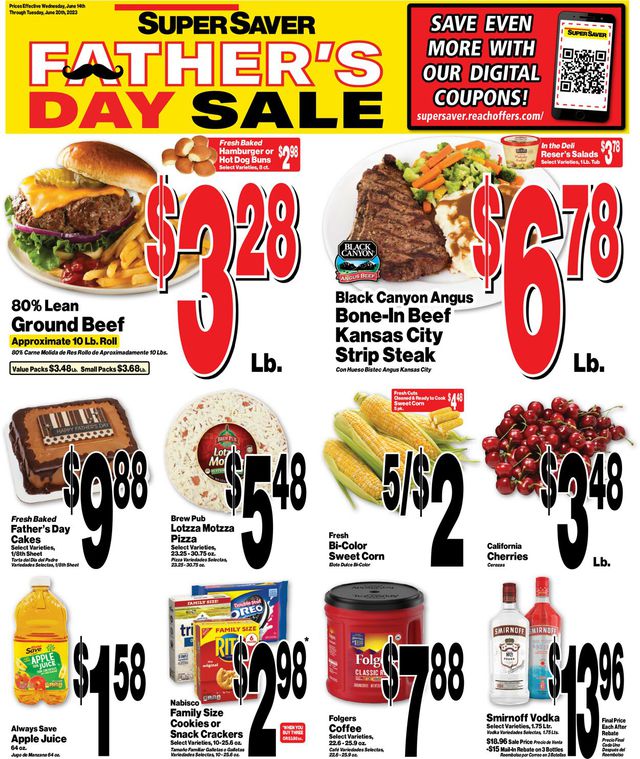 Super Saver Ad from 06/14/2023