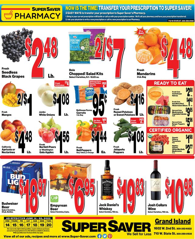 Super Saver Ad from 06/14/2023