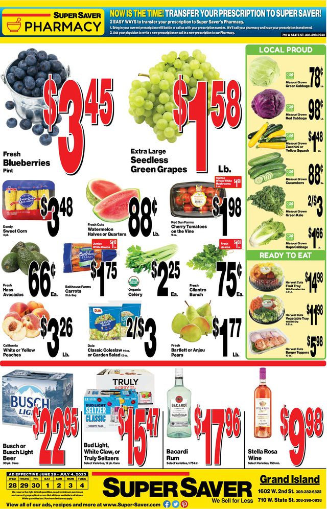 Super Saver Ad from 06/28/2023