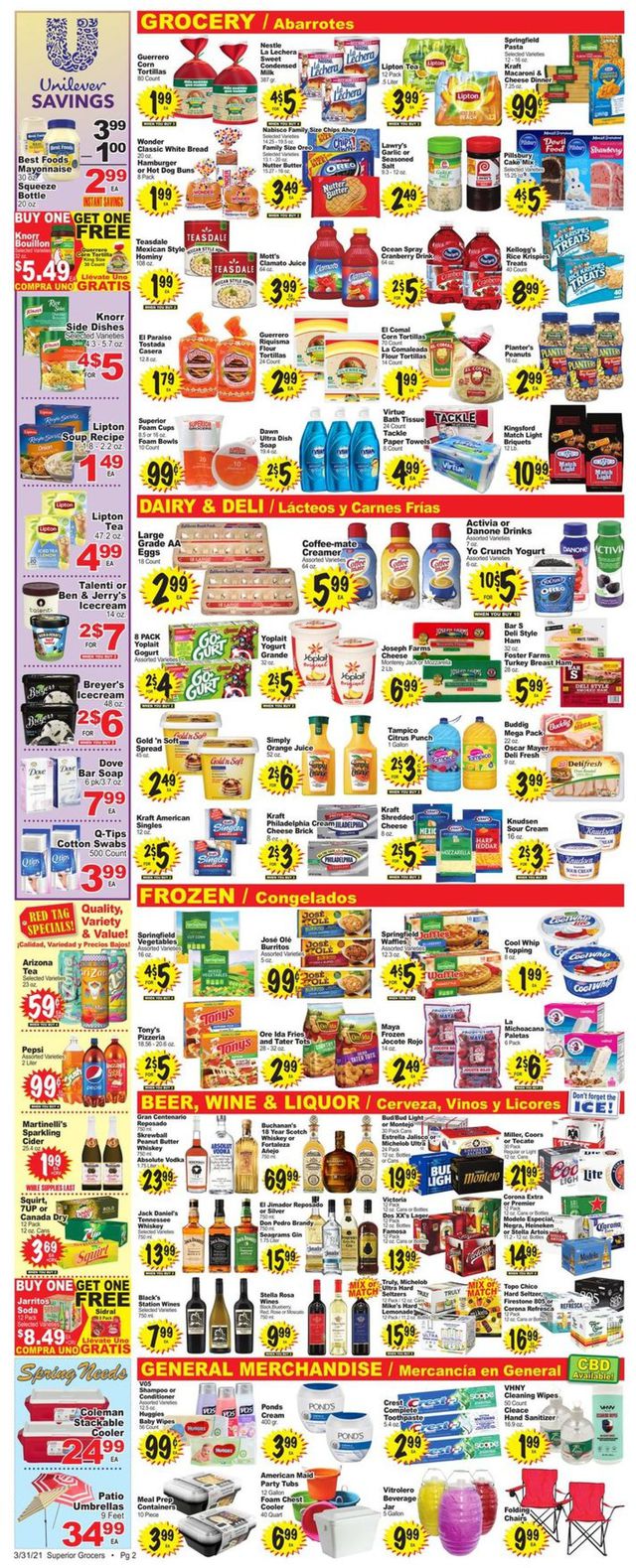 Superior Grocers Ad from 03/31/2021