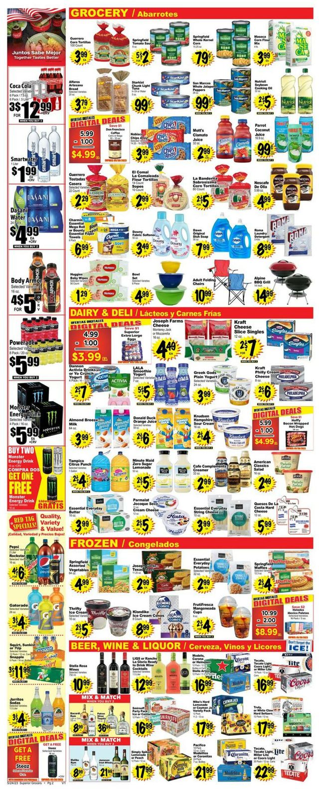 Superior Grocers Ad from 05/24/2023