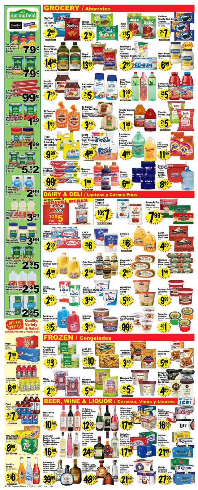 Superior Grocers Ad from 05/31/2023
