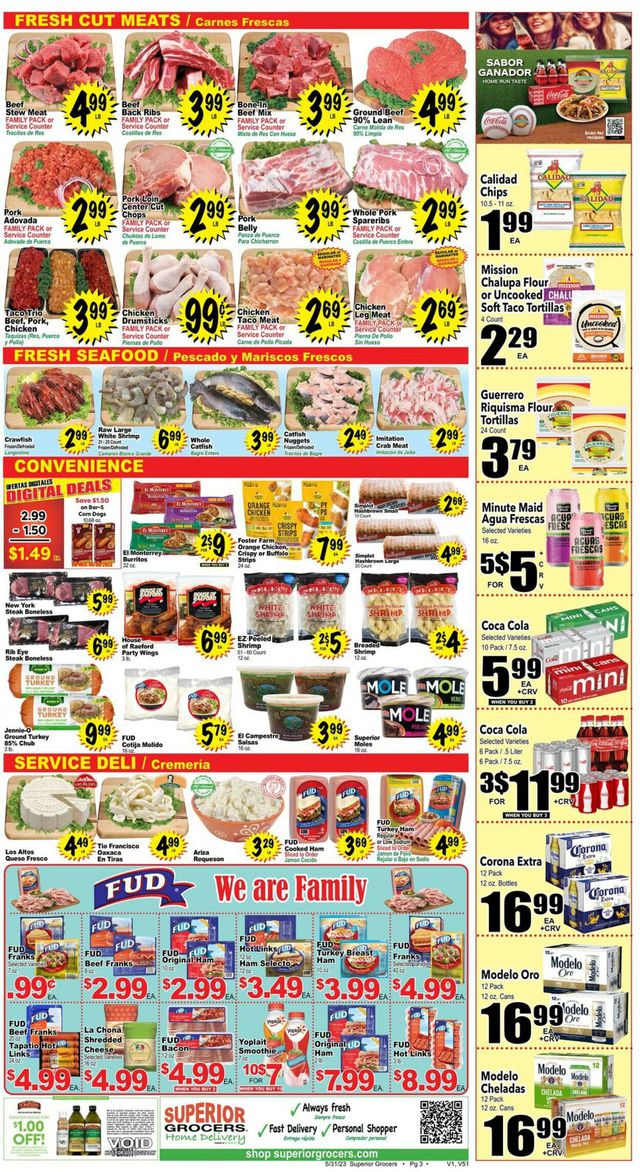 Superior Grocers Ad from 05/31/2023