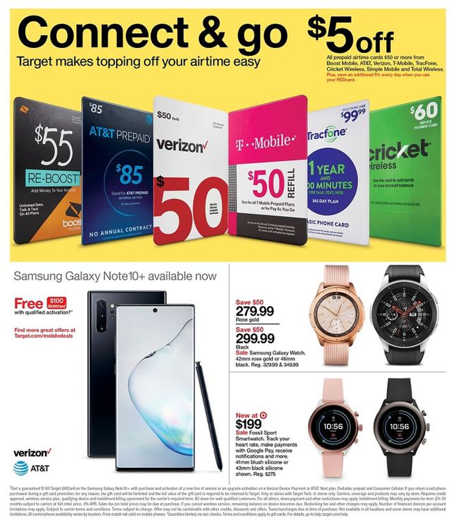 Target Ad from 08/25/2019