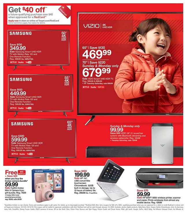 Target Ad from 12/01/2019