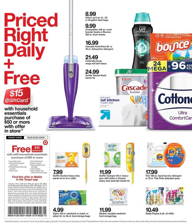 Target Ad from 08/02/2020