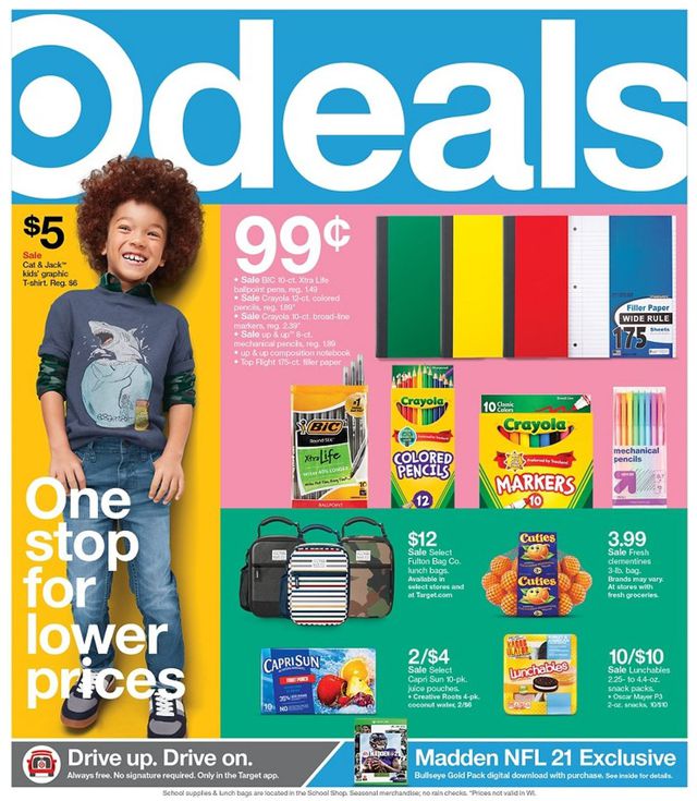Target Ad from 08/23/2020