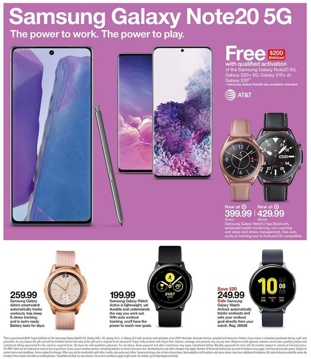 Target Ad from 08/30/2020