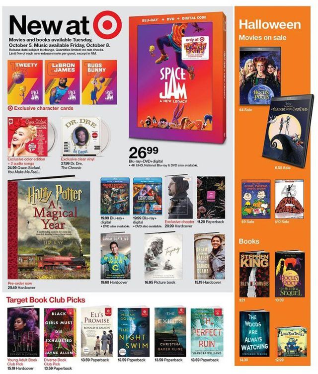 Target Ad from 10/03/2021