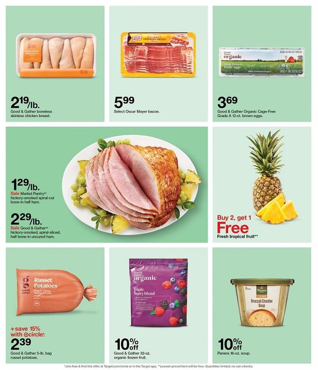 Target Ad from 04/03/2022