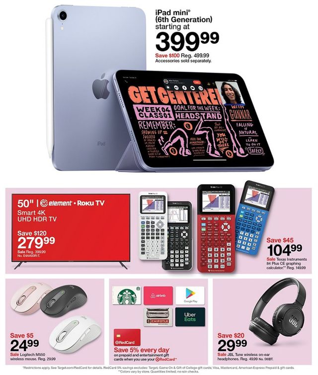 Target Ad from 08/14/2022