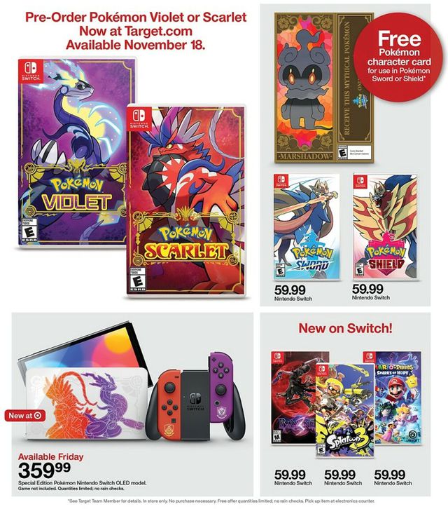 Target Ad from 10/30/2022