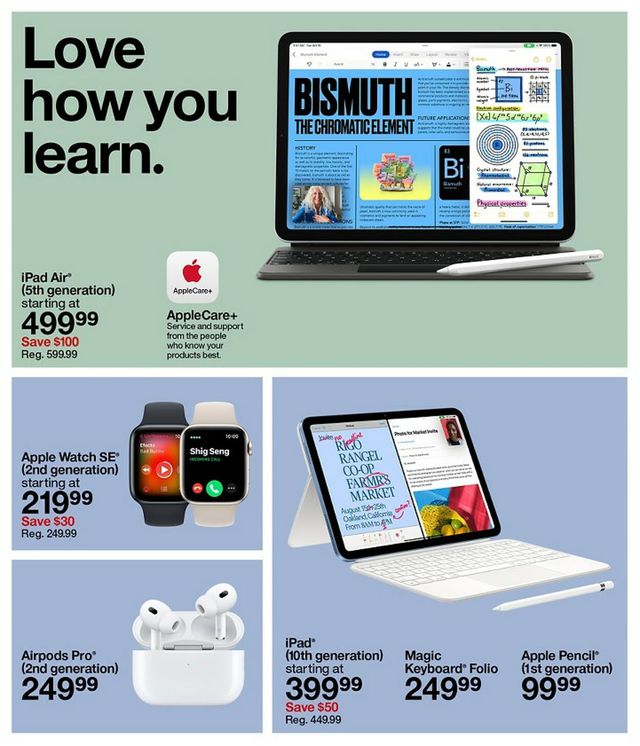 Target Ad from 08/13/2023