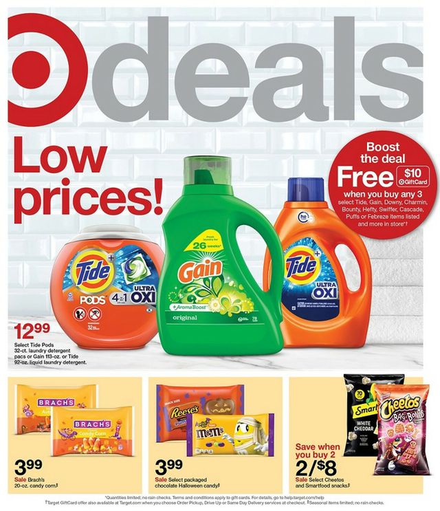 Target Ad from 10/08/2023