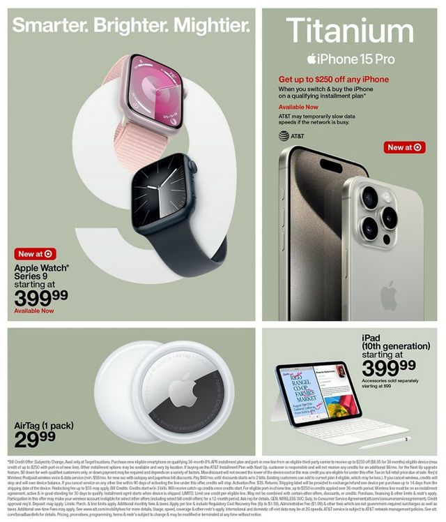 Target Ad from 10/22/2023