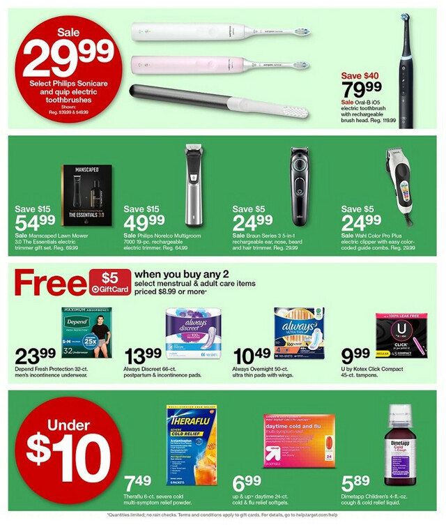 Target Ad from 11/26/2023