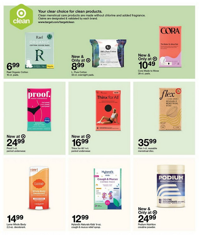 Target Ad from 04/21/2024
