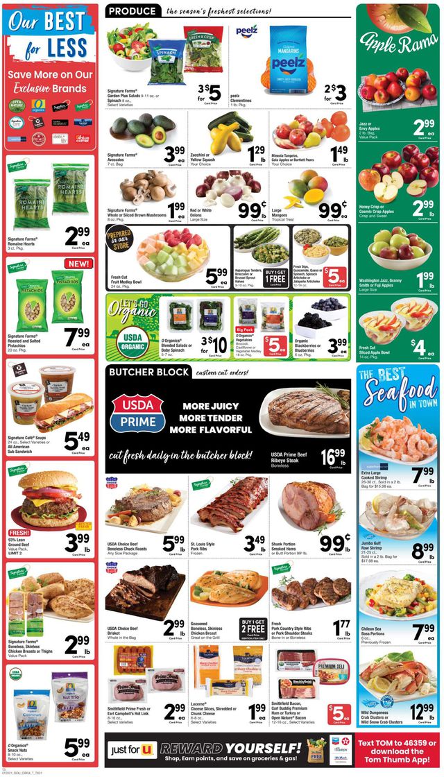 Tom Thumb Ad from 01/20/2021