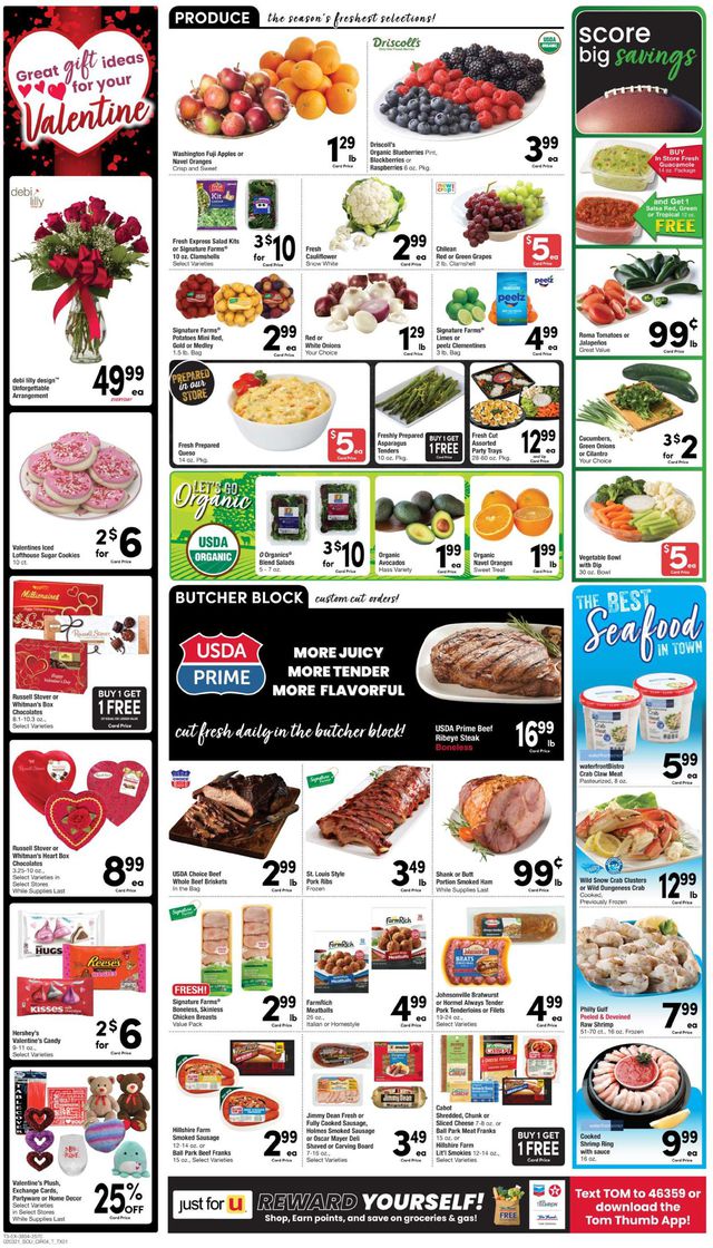 Tom Thumb Ad from 02/03/2021