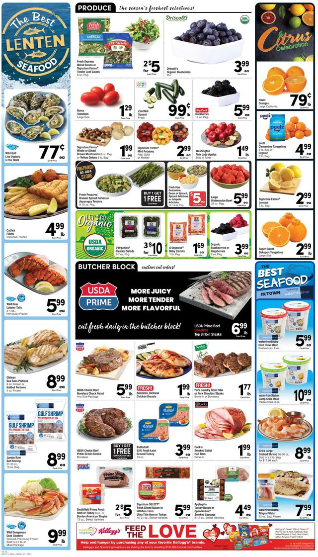 Tom Thumb Ad from 02/17/2021
