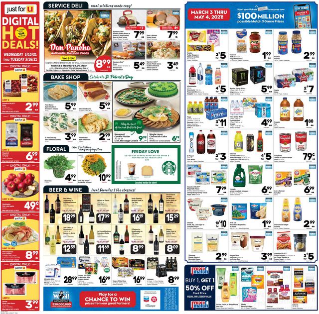 Tom Thumb Ad from 03/10/2021