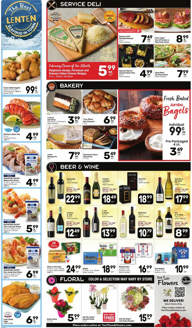Tom Thumb Ad from 02/22/2023