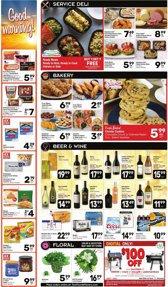 Tom Thumb Ad from 03/08/2023