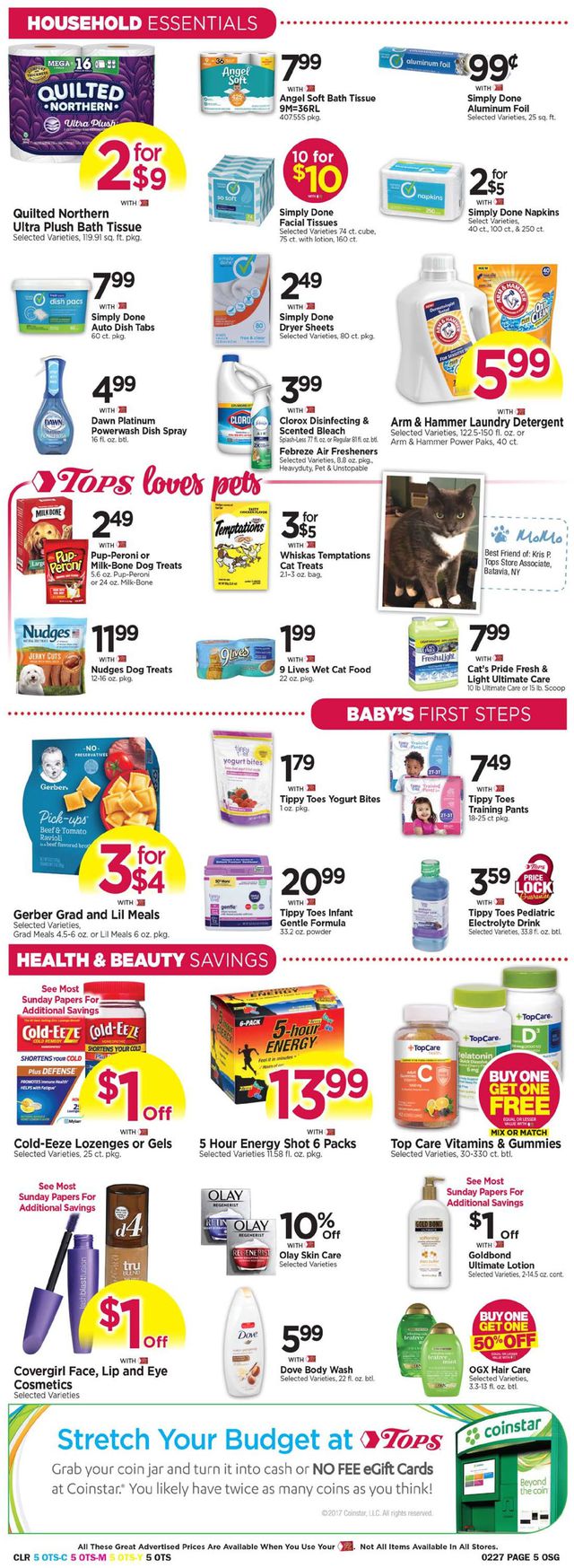 Tops Friendly Markets Ad from 02/21/2021