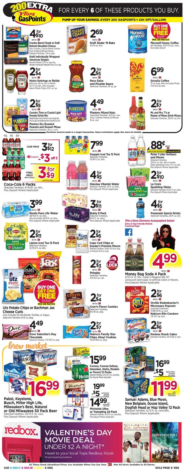Tops Friendly Markets Ad from 02/06/2022