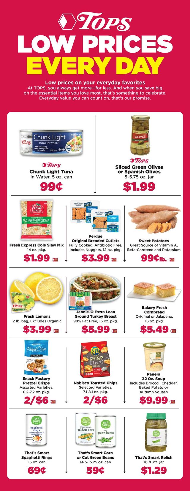 Tops Friendly Markets Ad from 03/27/2022